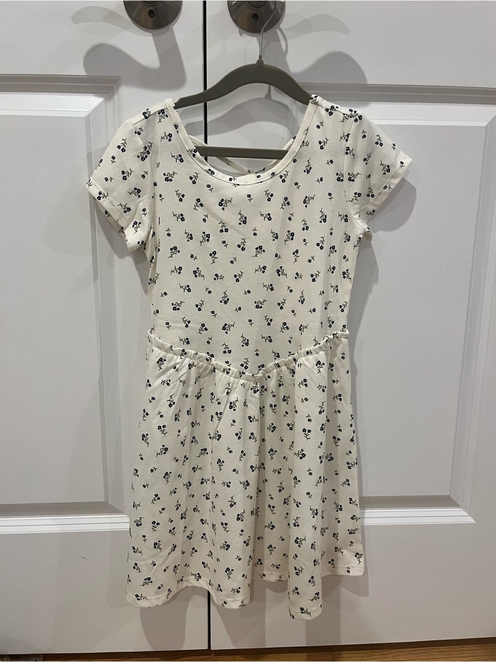 The Children's Place Cream Dress with Floral Print